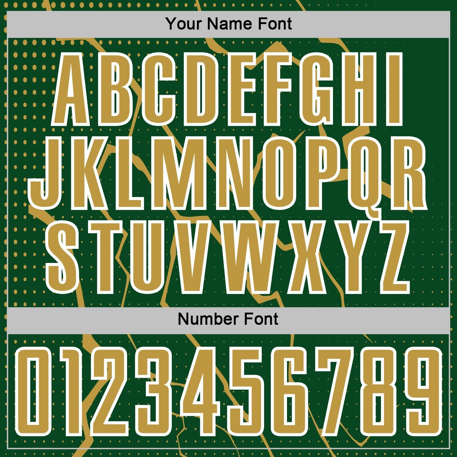 Custom Green Old Gold-White Lightning Sports Sublimation Soccer Uniform Jersey photo 5