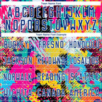 Custom Graffiti Pattern Royal-White Paint Splatter Sublimation Soccer Uniform Jersey photo 4