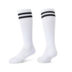 Classic Sports Athletic Breathable Unisex High-Top Soccer Socks