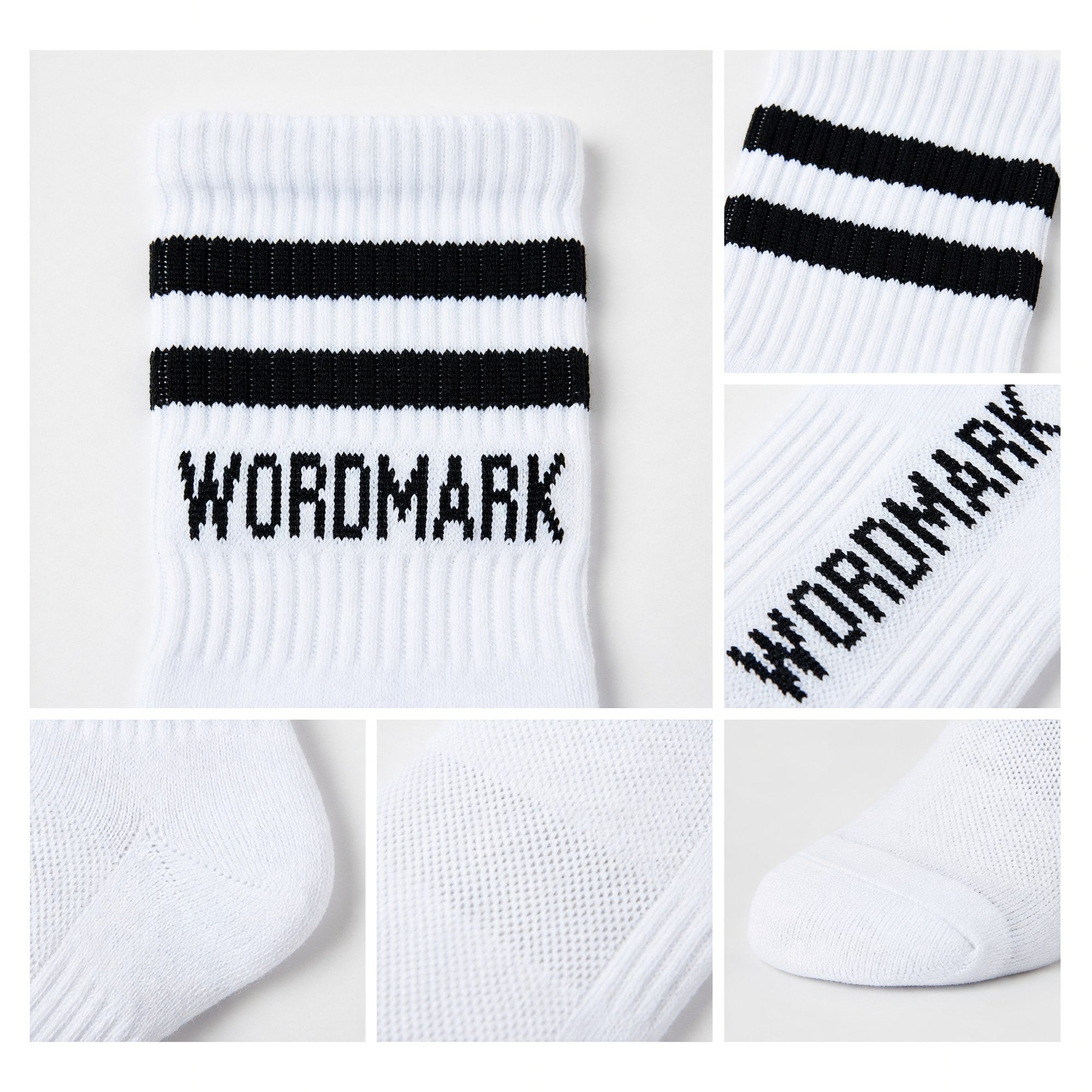 Classic Sports Athletic Breathable Unisex High-Top Soccer Socks detail