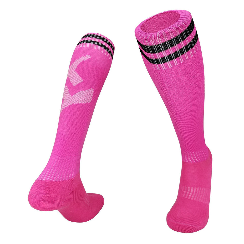 Classic Sports Athletic Breathable Unisex High-Top Soccer Socks photo 15