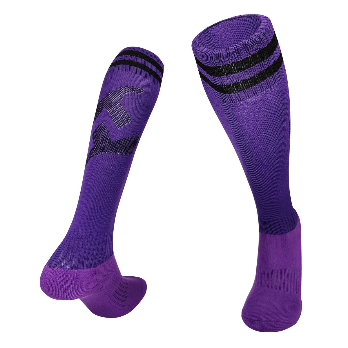 Classic Sports Athletic Breathable Unisex High-Top Soccer Socks photo 18