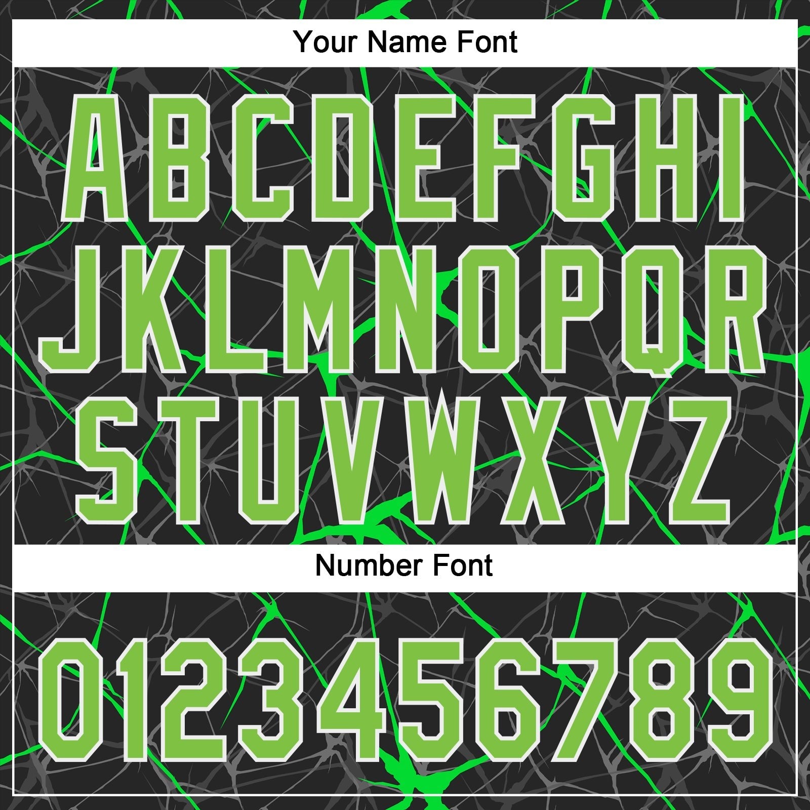 Custom Black Neon Green-Kelly Green 3D Pattern Two-Button Unisex Softball Jersey photo 5
