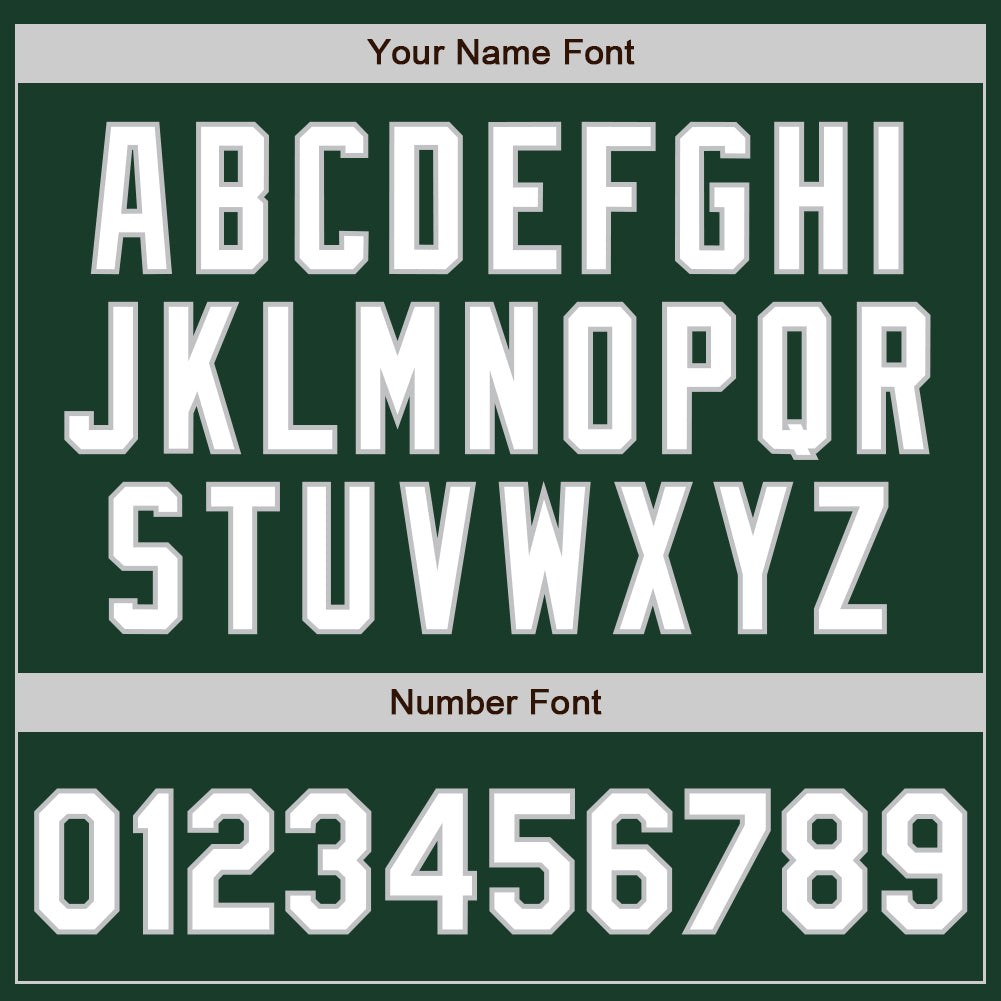 Custom Green White-Gray Two-Button Unisex Softball Jersey photo 4