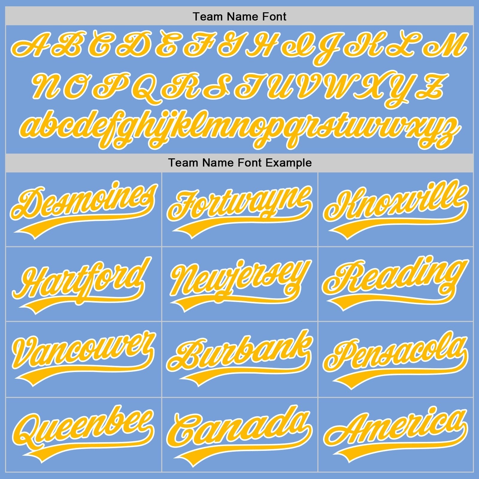 Custom Light Blue Gold-White Two-Button Unisex Softball Jersey photo 3