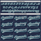 Custom Navy Gray-Teal Two-Button Unisex Softball Jersey photo 4