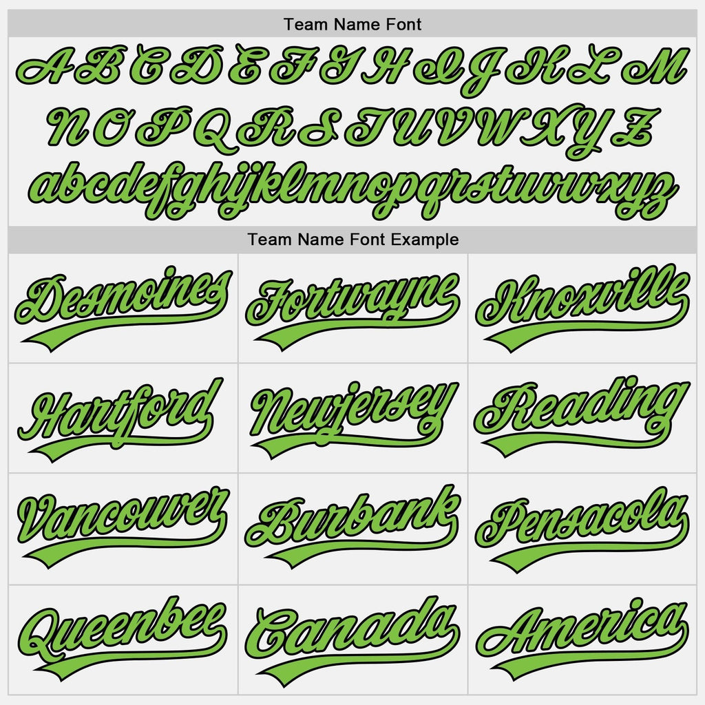 Custom White Neon Green-Black Two-Button Unisex Softball Jersey photo 3