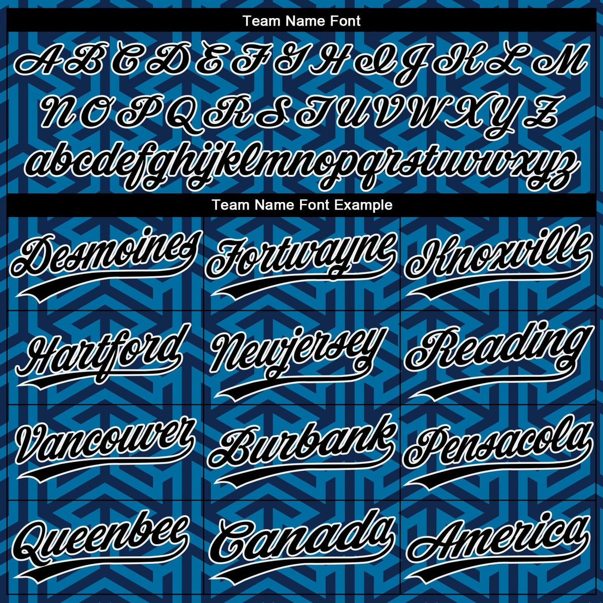 Custom Blue Black-White 3D Pattern Two-Button Unisex Softball Jersey photo 3