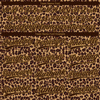 Custom Brown Brown-Old Gold 3D Pattern Leopard Two-Button Unisex Softball Jersey photo 4
