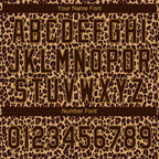 Custom Brown Brown-Old Gold 3D Pattern Leopard Two-Button Unisex Softball Jersey photo 5
