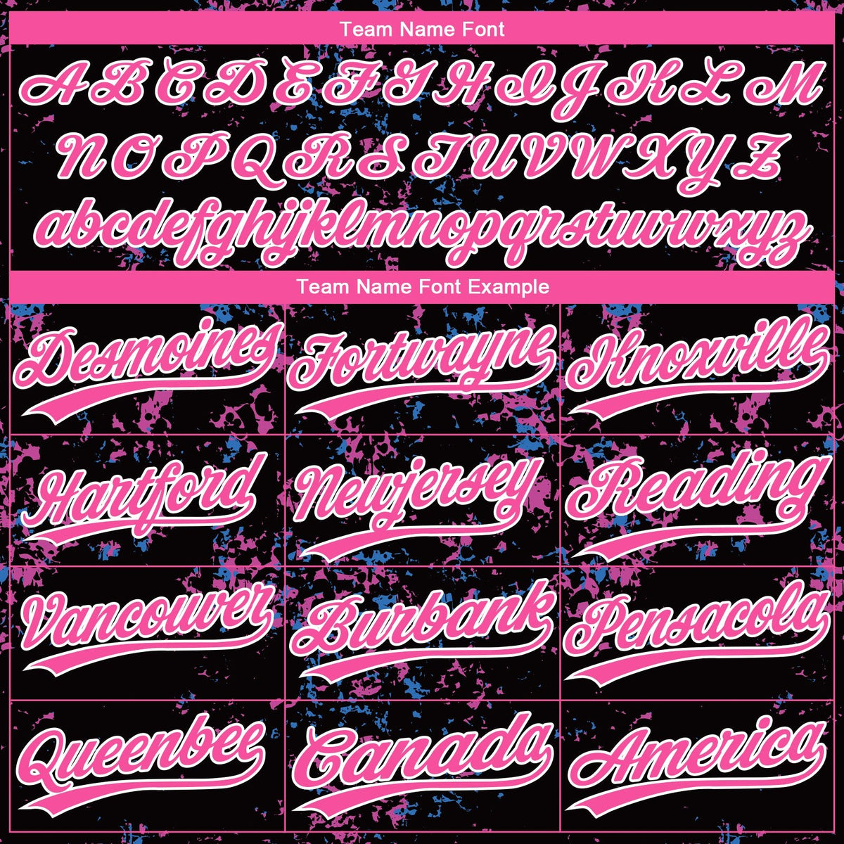 Custom Black Pink-White 3D Pattern Two-Button Unisex Softball Jersey photo 4