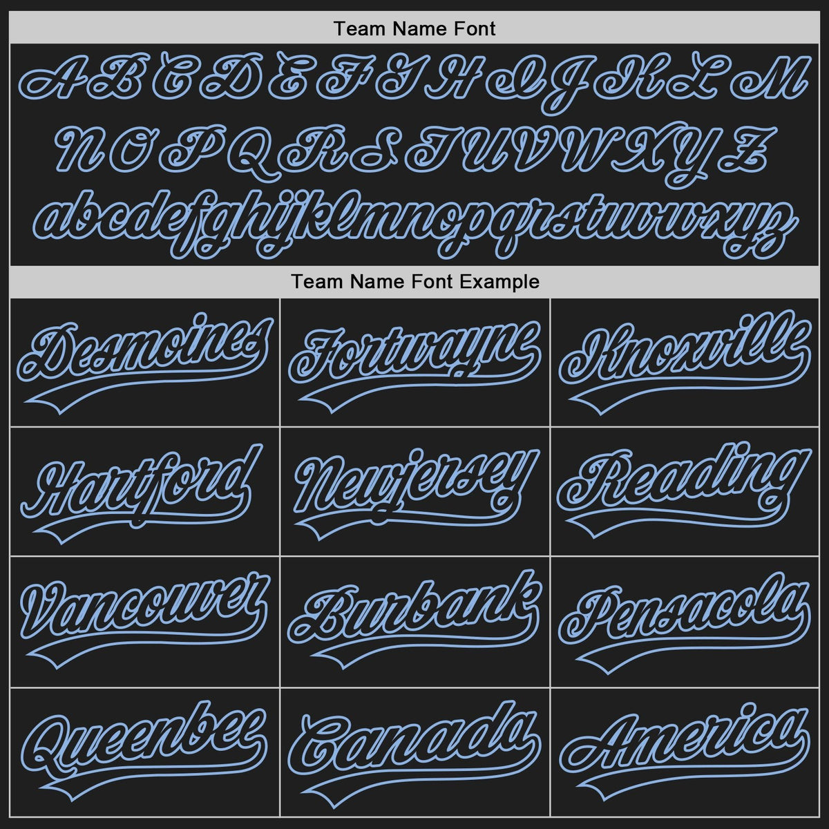 Custom Black Black-Light Blue Two-Button Unisex Softball Jersey photo 4