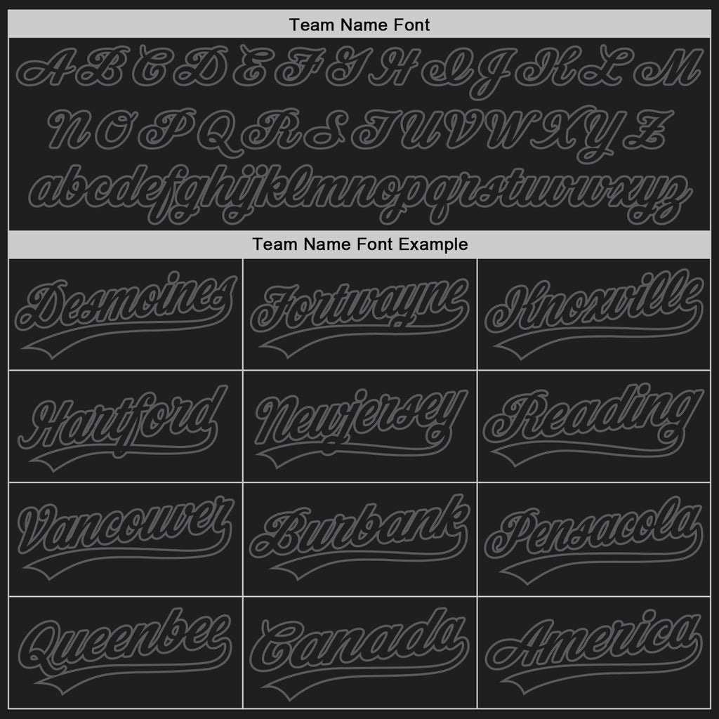 Custom Black Black-Steel Gray Two-Button Unisex Softball Jersey photo 4