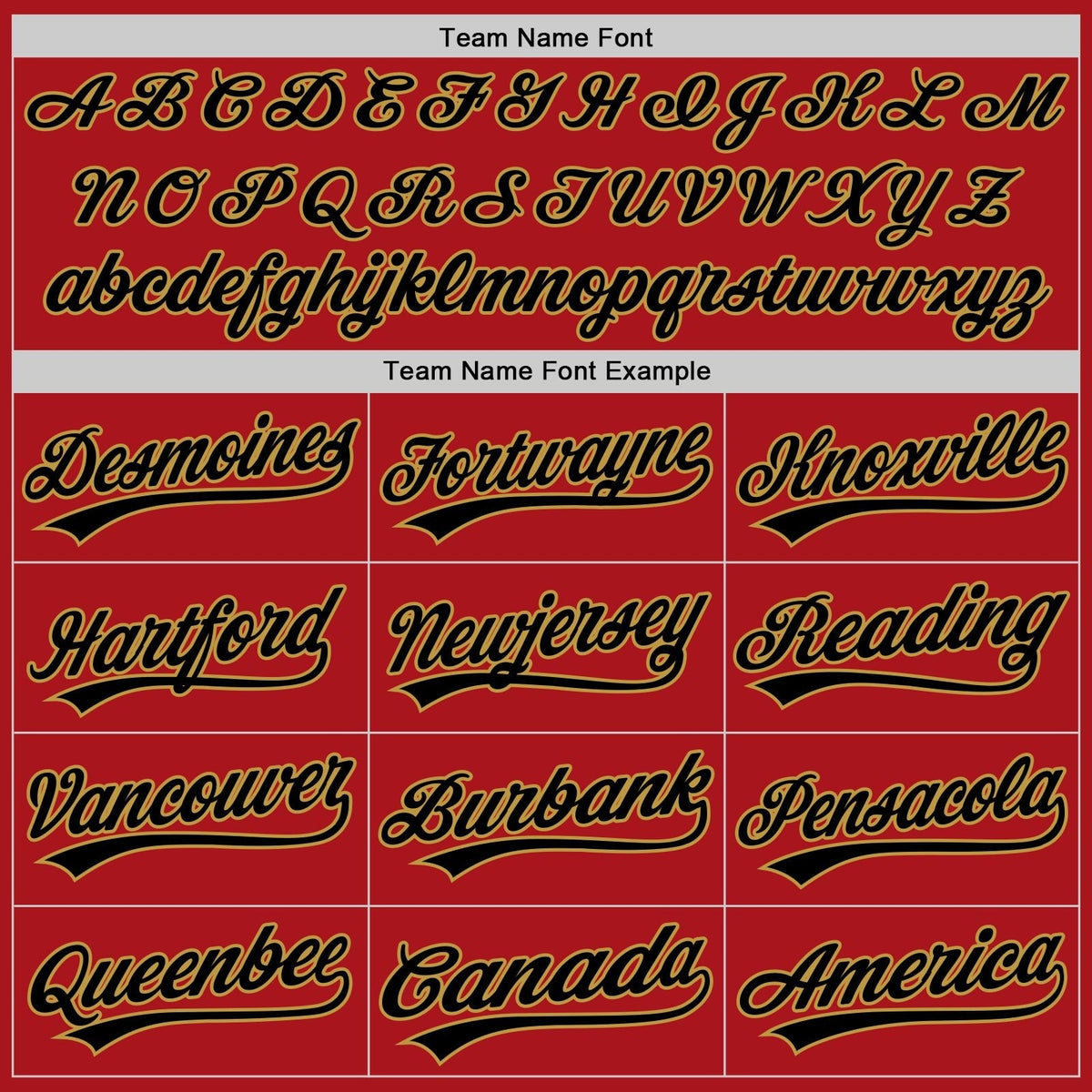 Custom Red Black-Old Gold Two-Button Unisex Softball Jersey photo 3