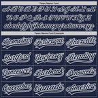 Custom Navy Navy-Gray Two-Button Unisex Softball Jersey photo 3