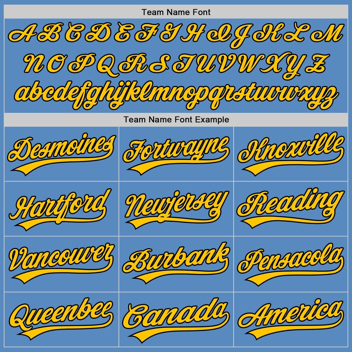 Custom Powder Blue Yellow-Black Two-Button Unisex Softball Jersey photo 3