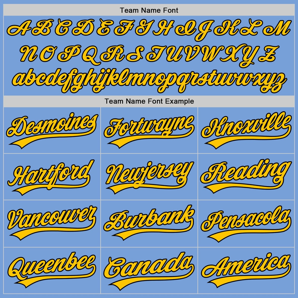 Custom Light Blue Yellow-Black Two-Button Unisex Softball Jersey photo 3