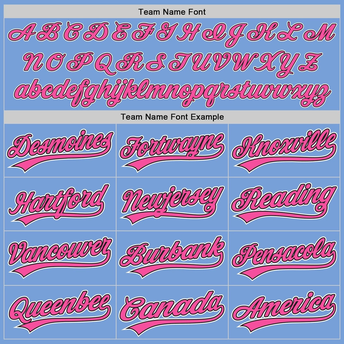 Custom Light Blue Pink-Black Two-Button Unisex Softball Jersey photo 3