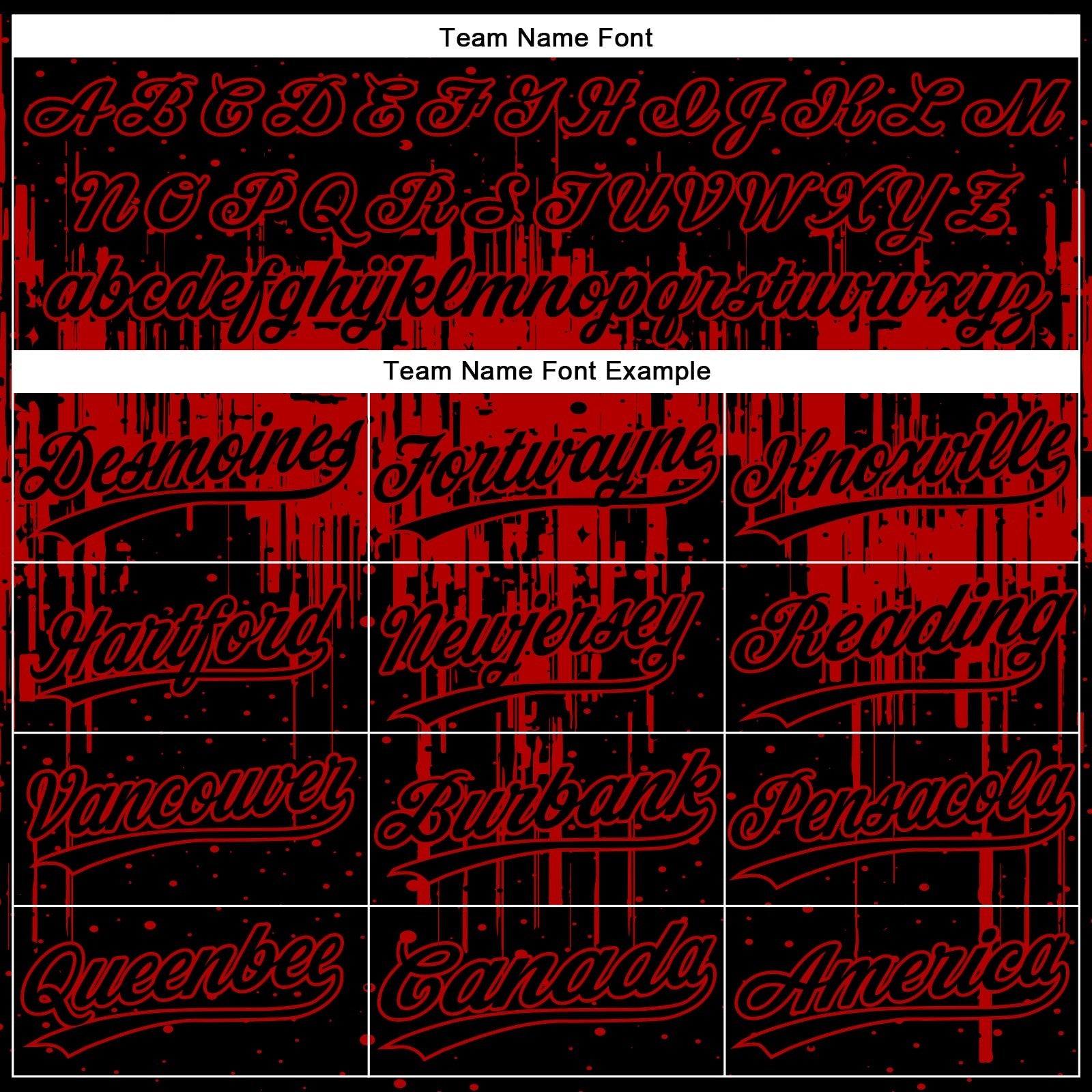 Custom Black Red 3D Pattern Dripping Splatter Art Two-Button Unisex Softball Jersey photo 4