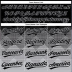 Custom Black Gray 3D Pattern Gradient Square Shapes Two-Button Unisex Softball Jersey photo 5