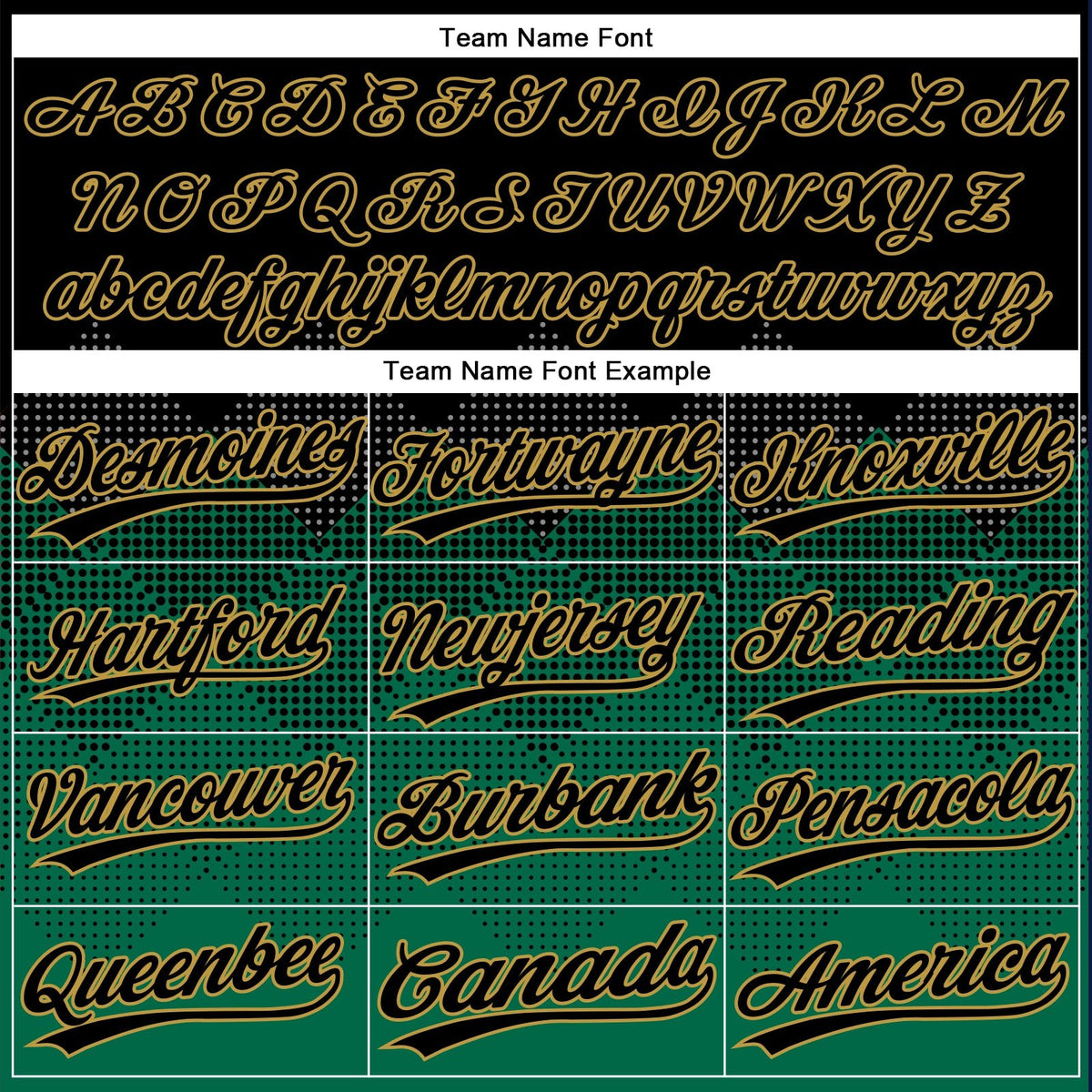Custom Black Kelly Green-Old Gold 3D Pattern Gradient Square Shapes Two-Button Unisex Softball Jersey photo 4