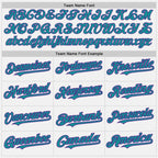 Custom White Purple Pinstripe Teal Two-Button Unisex Softball Jersey photo 2