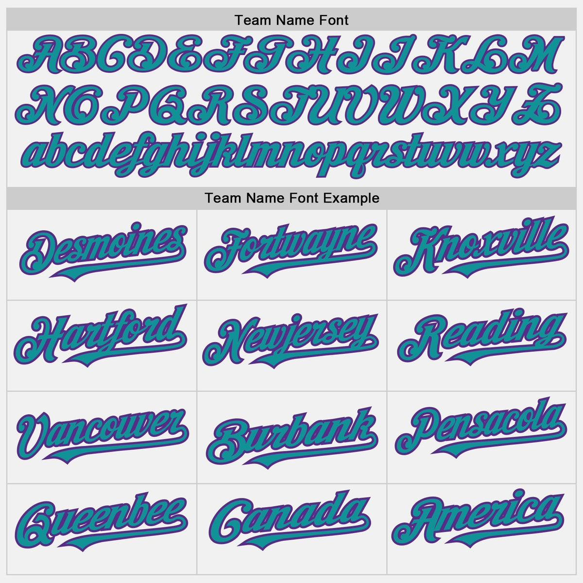 Custom White Purple Pinstripe Teal Two-Button Unisex Softball Jersey photo 2