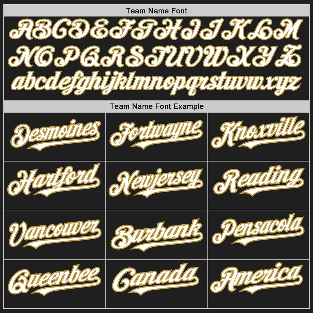 Custom Black Old Gold Pinstripe White Two-Button Unisex Softball Jersey photo 4