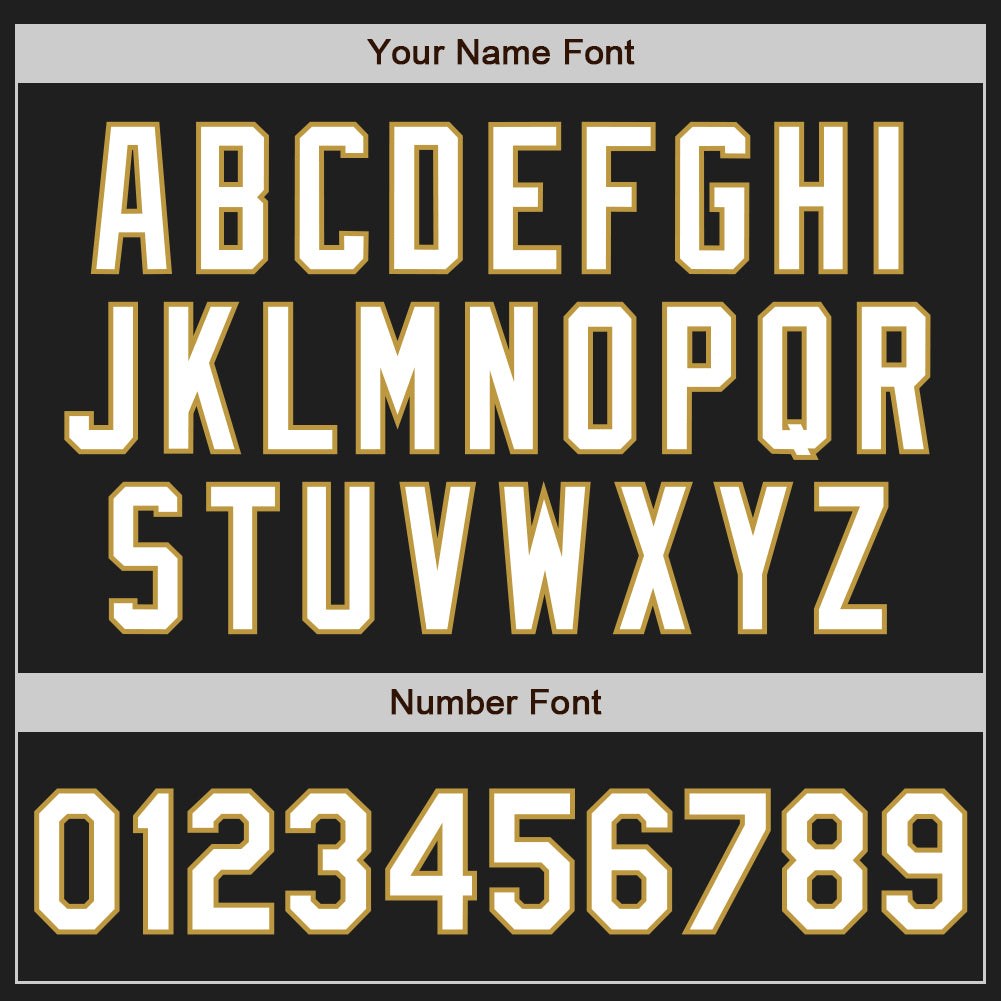 Custom Black Old Gold Pinstripe White Two-Button Unisex Softball Jersey photo 5