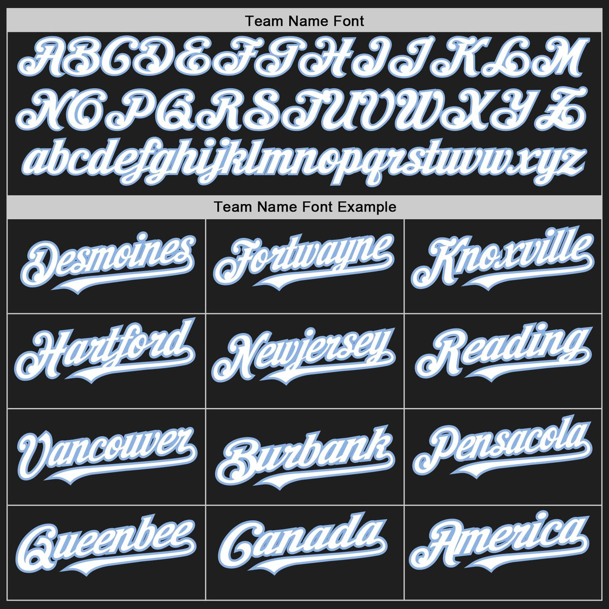Custom Black Light Blue Pinstripe White Two-Button Unisex Softball Jersey photo 4