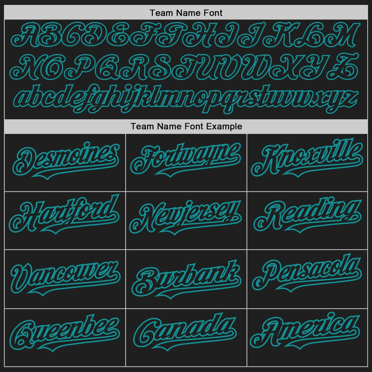 Custom Black Teal Pinstripe Teal Two-Button Unisex Softball Jersey photo 4