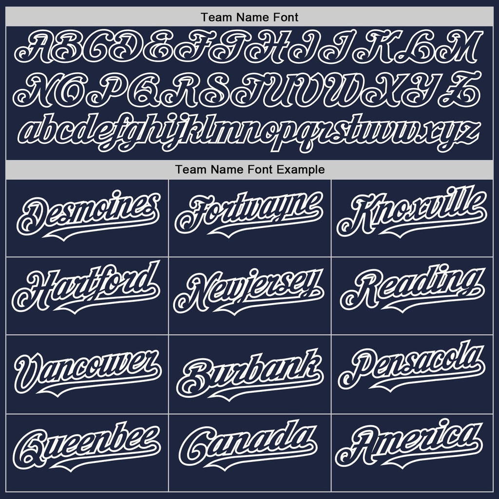Custom Navy White Pinstripe White Two-Button Unisex Softball Jersey photo 4