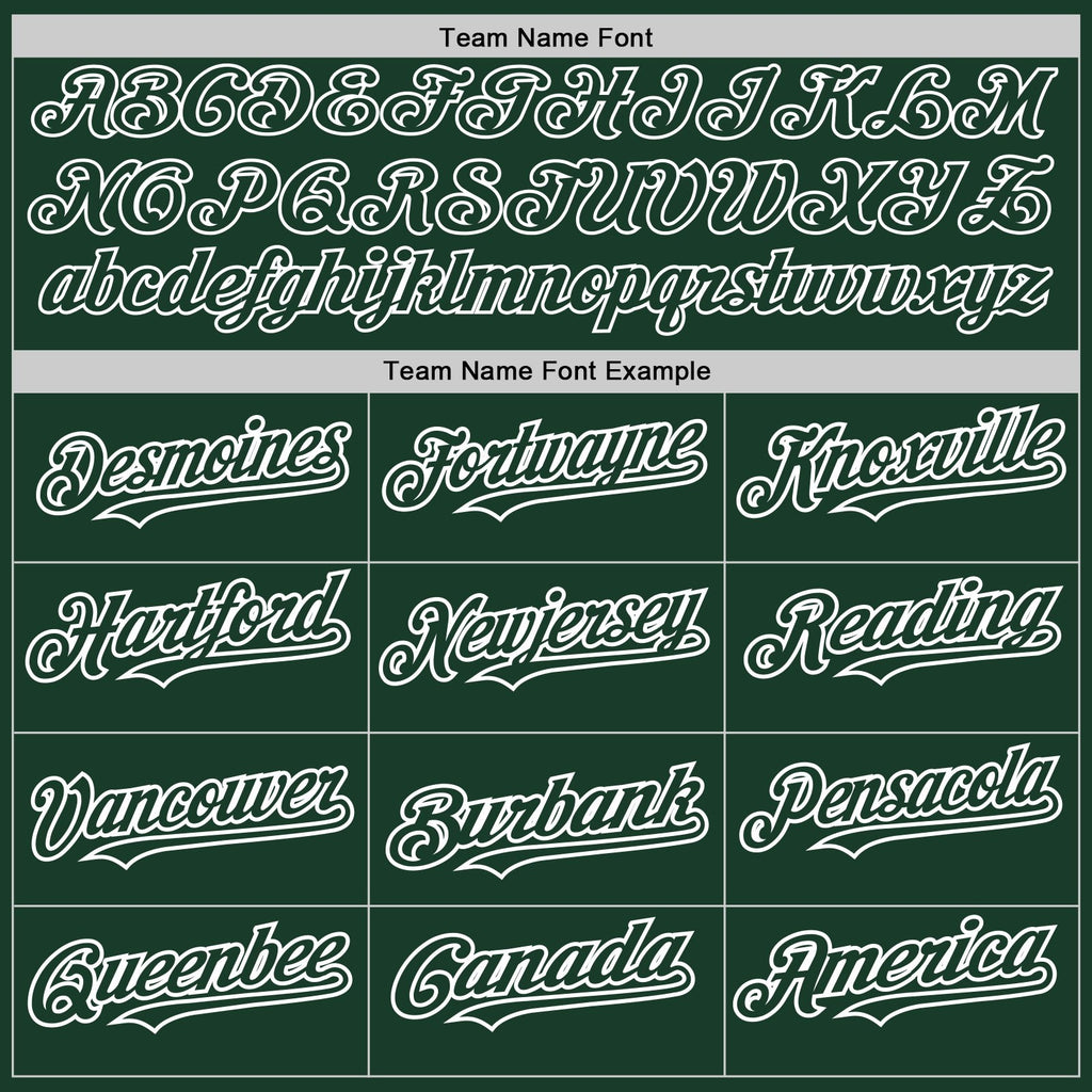 Custom Green White Pinstripe White Two-Button Unisex Softball Jersey photo 4
