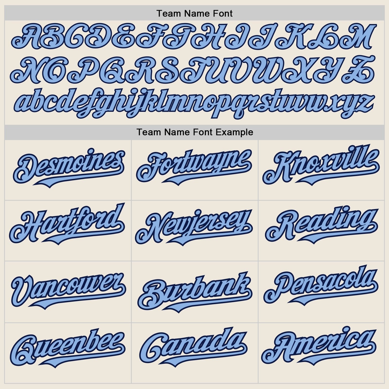 Custom Cream Navy Pinstripe Light Blue Two-Button Unisex Softball Jersey photo 2