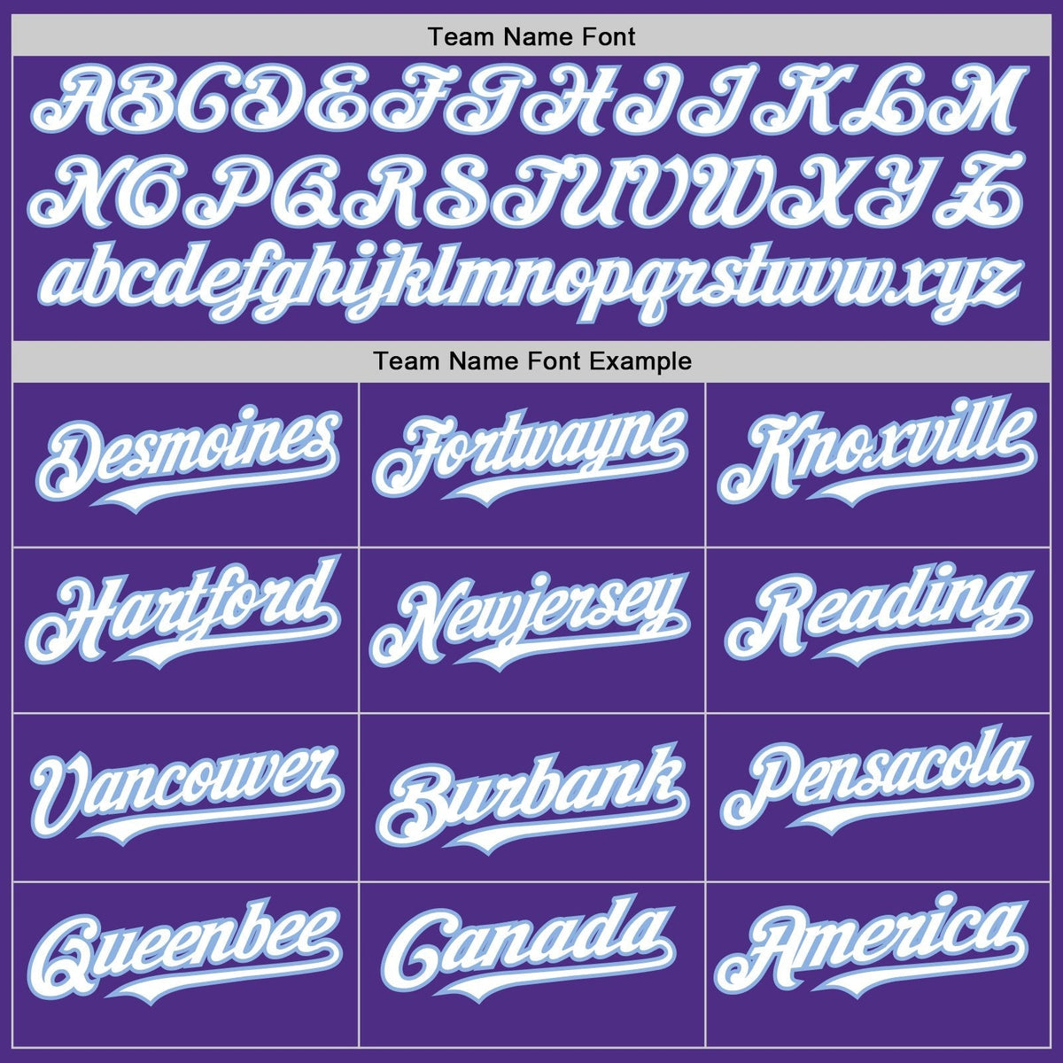Custom Purple Light Blue Pinstripe White Two-Button Unisex Softball Jersey photo 3