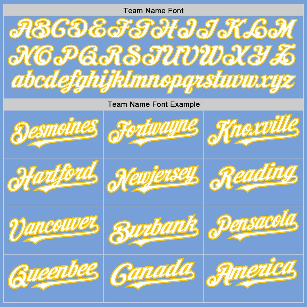 Custom Light Blue Yellow Pinstripe White Two-Button Unisex Softball Jersey photo 3