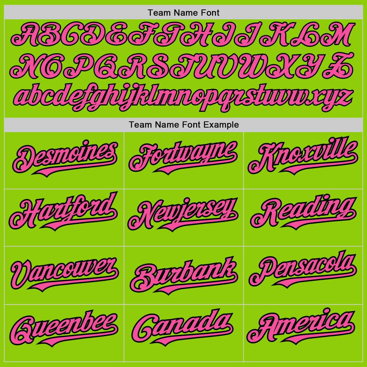 Custom Neon Green Black Pinstripe Pink Two-Button Unisex Softball Jersey photo 3