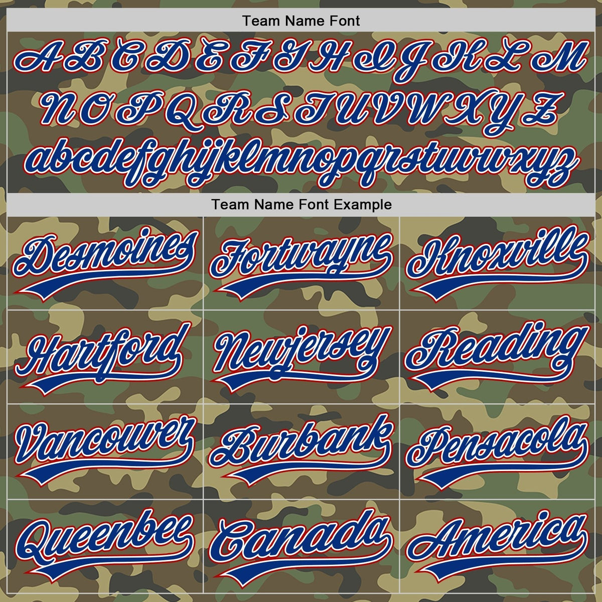 Custom Camo Royal-Red Salute To Service Two-Button Unisex Softball Jersey photo 3