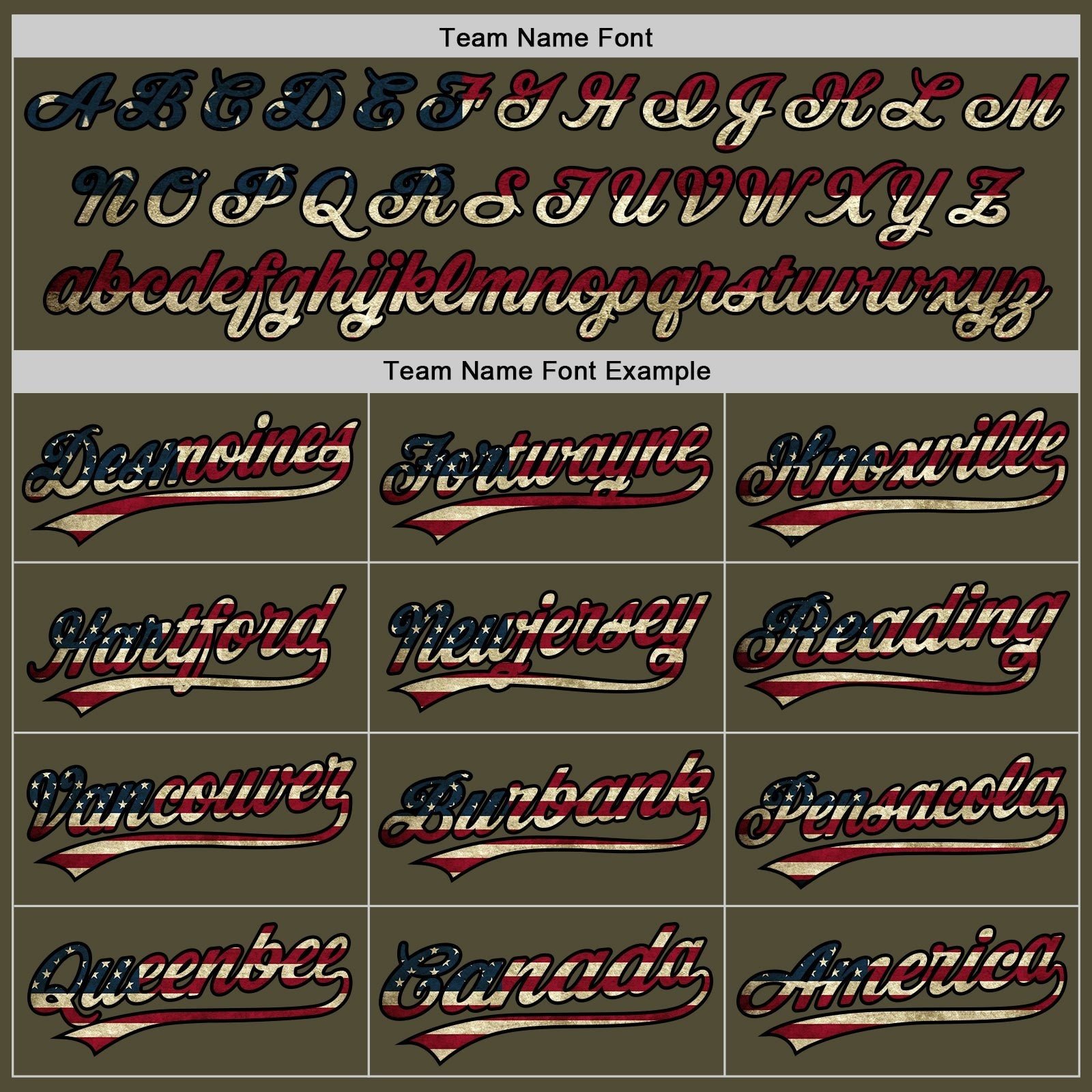 Custom Olive Vintage USA Flag-Black Salute To Service Two-Button Unisex Softball Jersey photo 3
