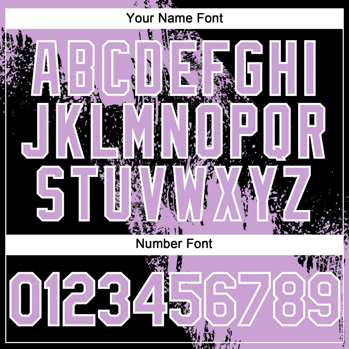 Custom Light Purple Black-White 3D Pattern Abstract Brush Stroke Two-Button Unisex Softball Jersey photo 4