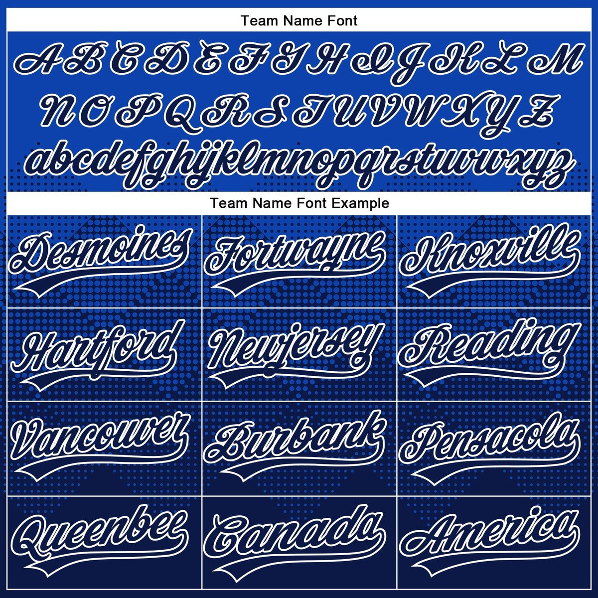 Custom Thunder Blue Navy-White 3D Gradient Square Shape Two-Button Unisex Softball Jersey photo 3