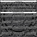Custom Black Steel Gray-White Ethnic Aztec Mexican Heritage Two-Button Unisex Softball Jersey photo 4