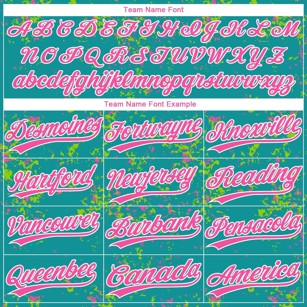 Custom Teal Pink Neon Green-White Abstract Shattered Paint Splatter Two-Button Unisex Softball Jersey photo 3