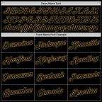 Custom Stitched White Black-Old Gold Split Fashion Sports Pullover Sweatshirt Hoodie photo 5
