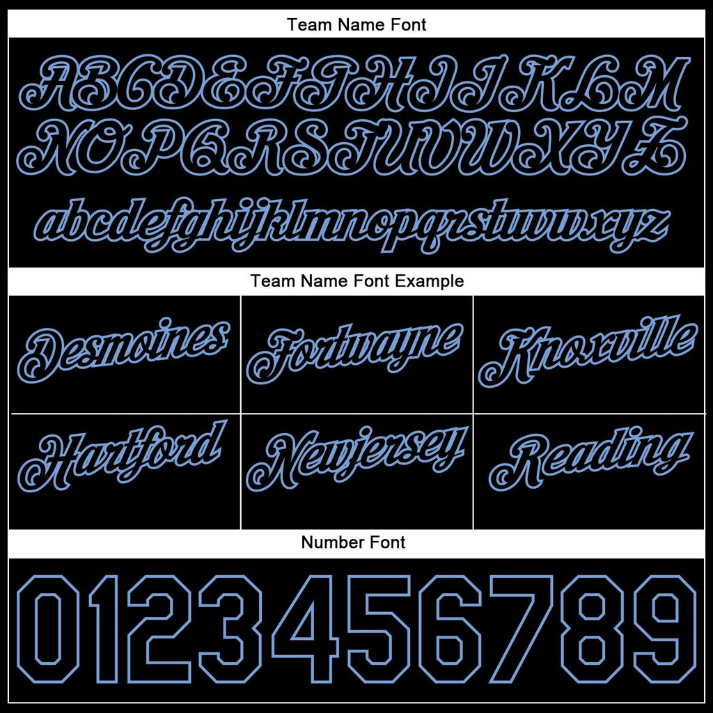 Custom White Black-Light Blue Authentic Throwback Split Fashion Basketball Shorts photo 2