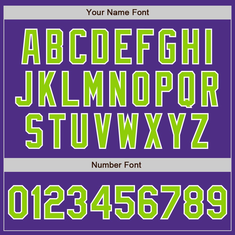 Custom Purple Neon Green-White Split Ripped Pattern Baseball Pullover Sweatshirt Hoodie photo 5