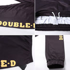 Custom Black Gold Fleece Jogger Sweatpants photo 3