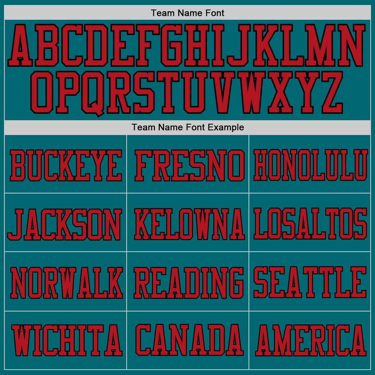 Custom Teal Red-Black Mesh Authentic Football Jersey photo 2