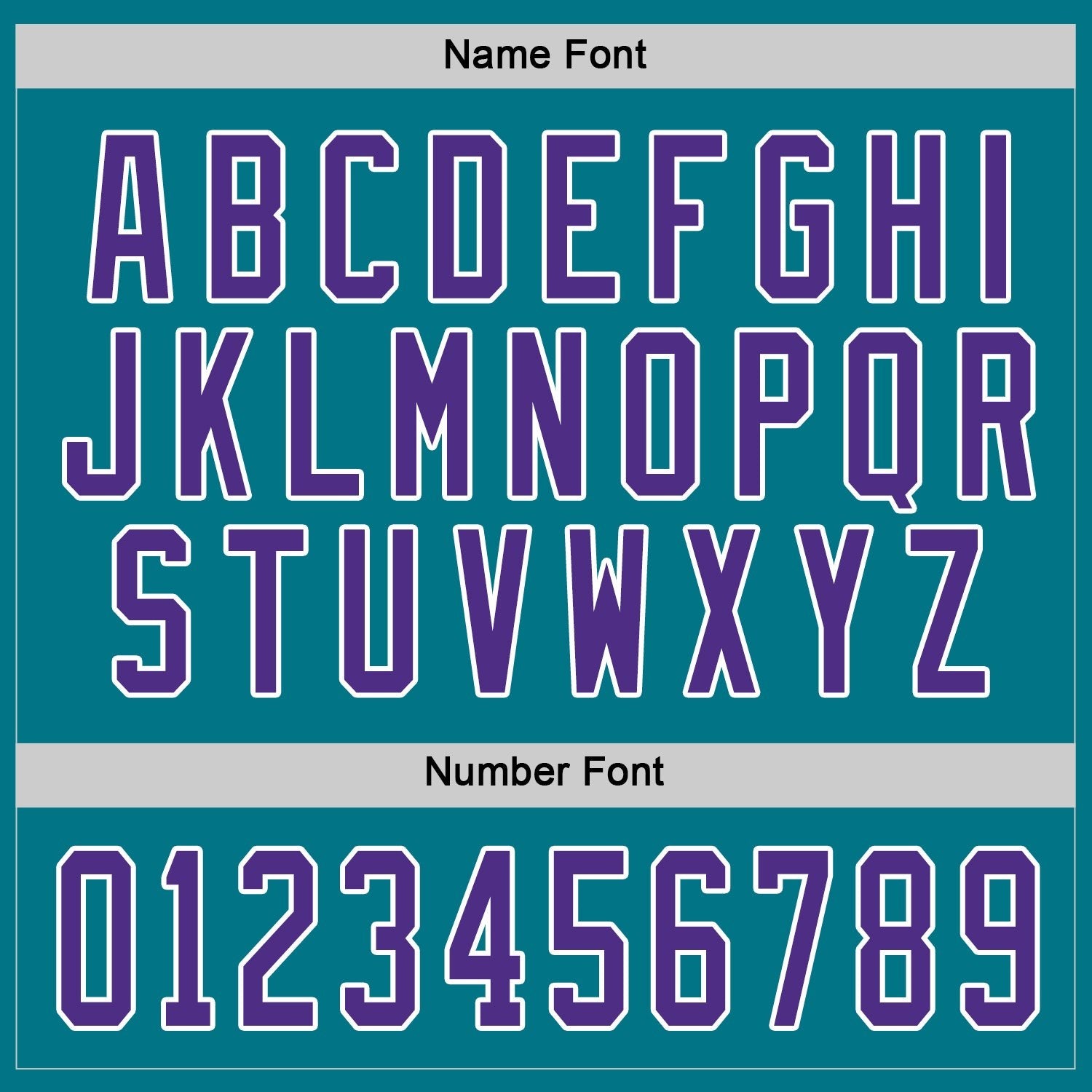 Custom Teal Purple-White Hockey Jersey photo 3