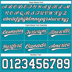 Custom Teal White-Black Authentic Basketball Shorts photo 3